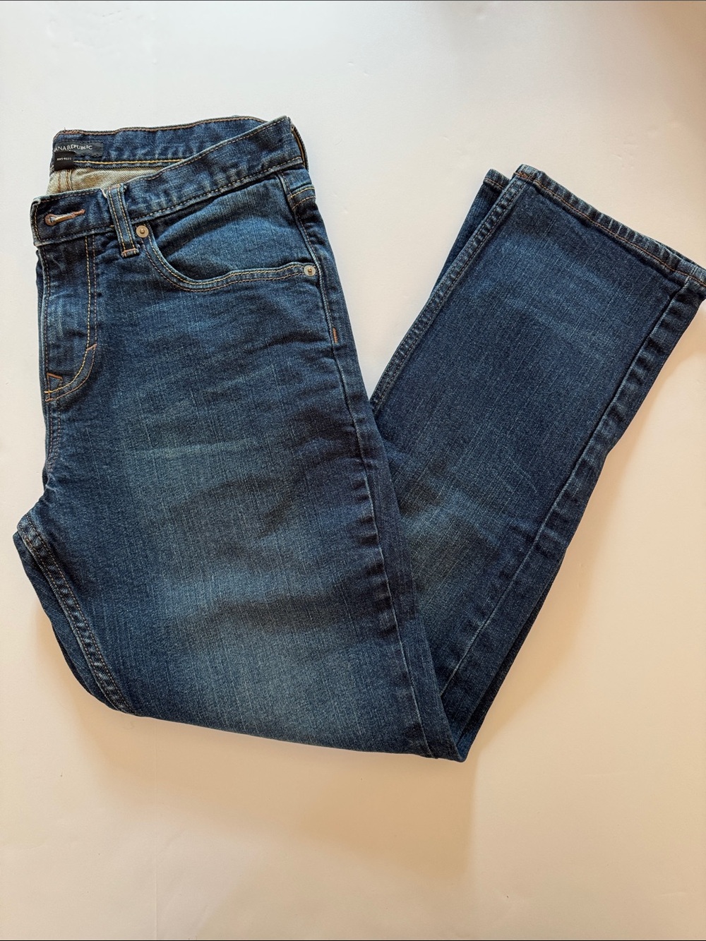 Banana Republic Men's Slim Fit Dark Wash Jeans -31 x 30